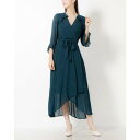 フェイズ エイト Phase Eight Lilibeth Wrap Dress (Ocean)