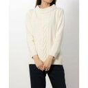 zuY HOBBS CAMILLA CABLE JUMPER iIVORYj