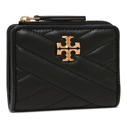 トリーバーチ ミニ財布 レディース トリーバーチ TORY BURCH 二つ折り財布 キラ ミニ財布 ブラック レディース TORY BURCH 153121 001 （BLACK）