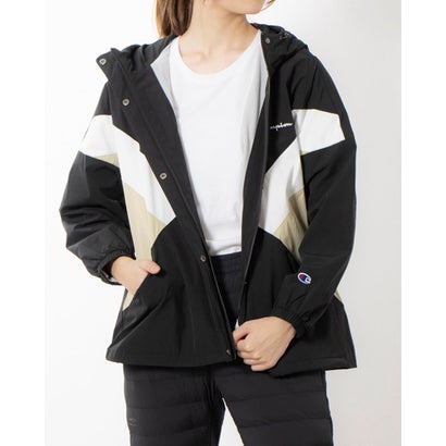 チャンピオン アウトドアジャケット レディース チャンピオン Champion レディース ウインドジャケット ZIP HOODED JACKET_ CWSYSC01 （ブラック）