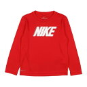 ナイキ NIKE ジュニア 長袖Tシャツ NKB ALL DAY NIKE BLOCK LS 86L251-U10 （UNIVERSITY RED）