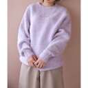 ガーリードール Girly Doll オーバーサイズクルーネックニット (ミックス)