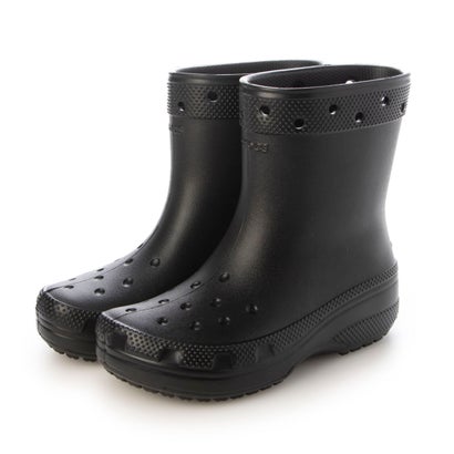 クロックス スノーブーツ レディース クロックス crocs Classic Rain Boot （Black）