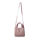 ツモリチサト キャリー tsumori chisato CARRY キラネコエコレザー ハンドバッグ 2way ショルダーバッグ (ピンク)
