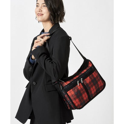 レスポートサック LeSportsac DELUXE EVERYDAY BAG （レッドタータン）