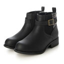 ビーシーカンパニー B.C.COMPANY 異素材コンビ サイドゴアブーツ (BLK)