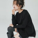コカ coca クルーニットチュニック (Black)(4)
