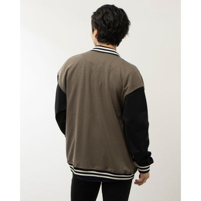 スタイルブロック STYLEBLOCK ポンチビッグシルエットスタジャン （グレーベージュ）