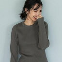 コカ coca クルーネック極上ニットトップス (Charcoal)(4)