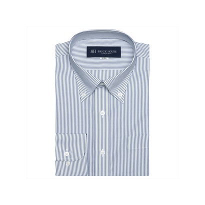 楽天LOCOMALL（ロコンド公式ストア）トーキョーシャツ TOKYO SHIRTS 形態安定 ボタンダウンカラー 長袖 ワイシャツ （ブルー）