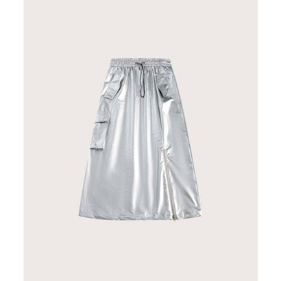 ラポミ プチ LA POMME petit Functional Style Silver Skirt ファンクショナルスタイルシルバースカート （Silver）