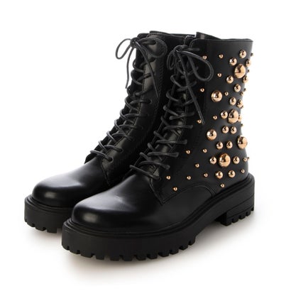 リナシメント RINASCIMENTO ビッグスタッズレースアップブーツ （Nero）