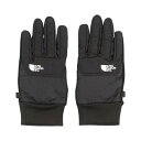 ザ・ノース・フェイス　手袋（メンズ） ザ ノース フェイス THE NORTH FACE トレッキング グローブ Nuptse Etip Glove_ヌプシイーチップグローブ NN62310 （ブラック）