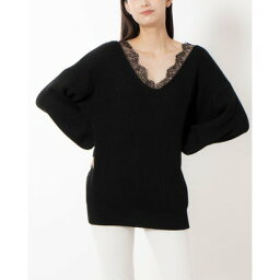 ヴィコロ ViCOLO レーストリムニットTOPS （Nero）