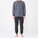 タケオキクチ TAKEO KIKUCHI 長袖ヘンリーネックパジャマ (コン)