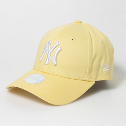ニューエラ ニューエラ NEW ERA Newera ナインフォーティー 940 キャップ レディース ウーマン 帽子 ヤンキース LA ドジャース 女性 刺繍ロゴ NEWERA 9FORTY LEAGUE CAP （NYイエロー）