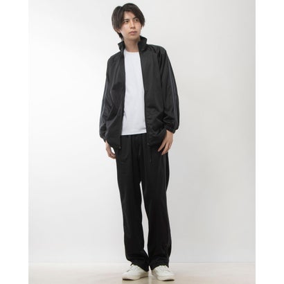 スタイルブロック STYLEBLOCK トリコット2ラインフルZIP上下セット (ブラック×チャコール)