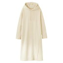 Emn UNOHA HOODED DRESS iIVORYj