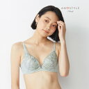 アモスタイル バイ トリンプ AMOSTYLE BY Triumph 夢みるブラDeepV アモスタイル25thアニバーサリーコレクション 1444 B-Dカップ (クラウド)(4)