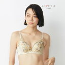 アモスタイル バイ トリンプ AMOSTYLE BY Triumph 夢みるブラDeepV アモスタイル25thアニバーサリーコレクション 1444 B-Dカップ (エクリュ)
