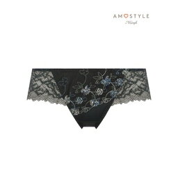 アモスタイル ハ?イ トリンフ? AMOSTYLE BY Triumph ストリングショーツ アモスタイル25thアニバーサリーコレクション 1444 【返品不可商品】 （ブラック）