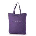 セシルマクビー バッグ セシルマクビー CECIL McBEE COLOR BIG TOTE （パープル）