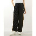 フィラ FILA <FILA>ワイドジャージパンツ (ブラック)