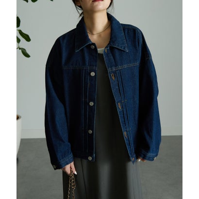 ラナン RANAN レディライクデニムジャケット (インディゴ)