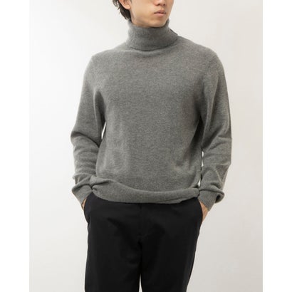 ジョワクレール Joieclair カシミヤ100%セータータートル (グレー)