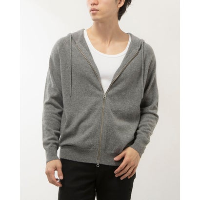 ジョワクレール Joieclair カシミヤ100%パーカー (グレー)