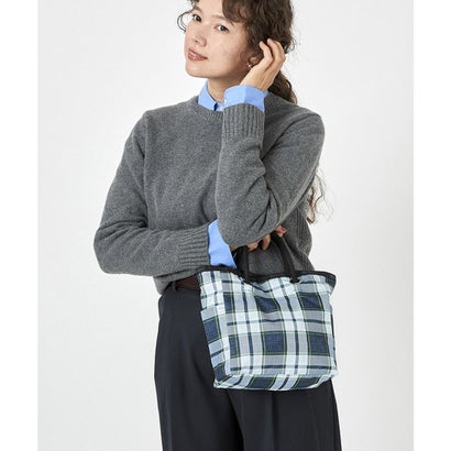 トートバッグ レスポートサック LeSportsac MEDIUM 2 WAY TOTE （ディープブルータータン/ブラック）