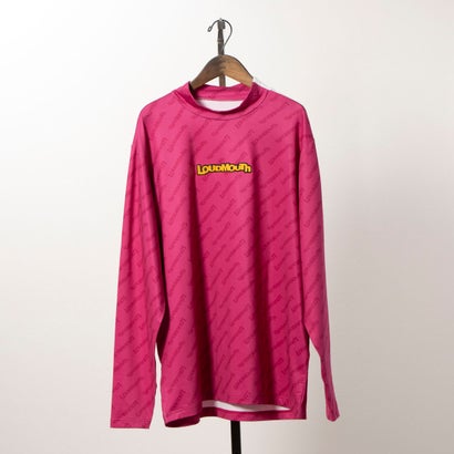 ラウドマウス LOUDMOUTH ナガソデ シャツ ガラ （ピンク）