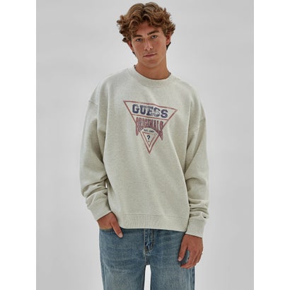 ゲス GUESS GUESS Originals Eco Vintage Heather Dev Sweatshirt (H00A) トップス スウェット