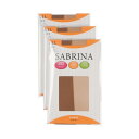 サブリナ SABRINA 【3足組】なめらかな肌ざわり ストッキング 3足組 (バーモンブラウン)