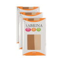 サブリナ SABRINA 【3足組】なめらかな肌ざわり ストッキング 3足組 (ヌードベージュ)