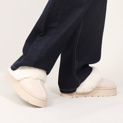 ベース BASE サボ風ムートンブーツ （アイボリー）