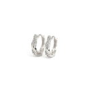 ノエルマーケット Noelmarket ピアス 金属アレルギー対応 フープピアス ダイヤ 小さめ つけっぱなし 18k シンプル 仕事 結婚式 ピンクゴールド シルバー ゴールド 大人 誕生日 プレゼント (シ