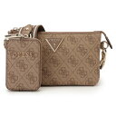 ゲス GUESS LATONA Mini Tri Compartment Top Zip (LTL) クロスボディバッグ レディース