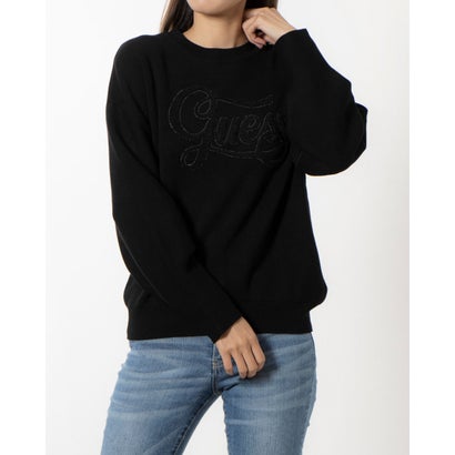  GUESS Jolie Logo Sweater JBLK