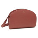 アーペーセー A.P.C. ショルダーバッグ ハーフムーン レッド レディース APC F61048 PXAWV GAP (SMOKED RED)