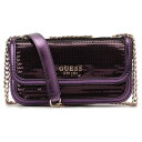 ゲス GUESS KASKA Mini Cnvrtble Xbody Flap (AMETHYST) ショルダーバッグ レディース