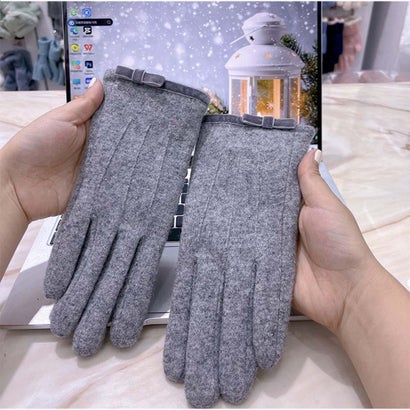 アンドカワイイ And Kawaii ニットグローブ タッチスクリーン対応スマホ手袋 指開き 暖かい 防寒 可愛い タッチパネル (グレー) アンドカワイイ And Kawaii ニットグローブ タッチスクリーン対応スマホ手袋 指開き 暖かい 防寒 可愛い タッチパネル (グレー)