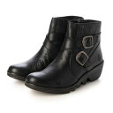 ヨーロッパコンフォートシューズ EU Comfort Shoes FlyLondon ブーツ (Black)