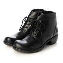 ヨーロッパコンフォートシューズ EU Comfort Shoes FlyLondon ブーツ (Rug Black)