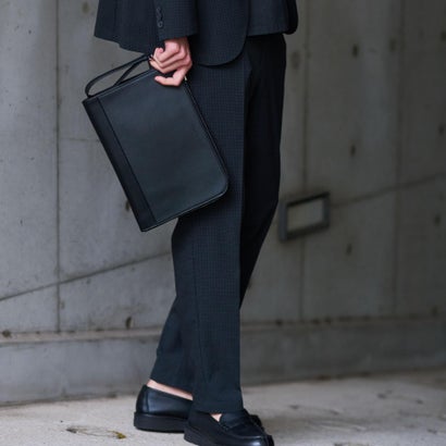 ザ ショップ ティーケー(メンズ) THE SHOP TK(Men) 【ビジネス／セレモニー／パーティー】L字ファスナークラッチバッグ （ブラック(019)）