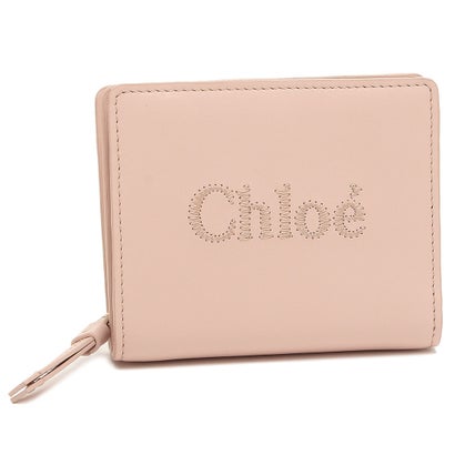 クロエ 二つ折り財布 レディース クロエ Chloe 二つ折り財布 センス コンパクト財布 ピンク レディース CHLOE CHC23SP867I10 6J5 （CEMENT PINK）