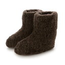 コールドブレーカー COLDBREAKER ウール 100% ルームブーツ (Brown)