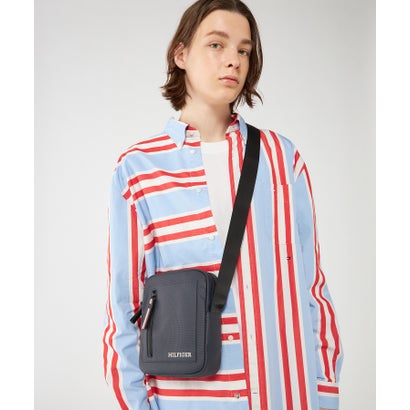 ポーター ミニショルダーバッグ メンズ トミー ヒルフィガー TOMMY HILFIGER ピケミニリポーターバッグ （ネイビー）