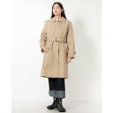 トミー ヒルフィガー TOMMY HILFIGER コットンフーデッドコート (ベージュ)