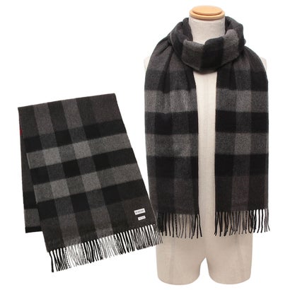 バーバリー マフラー（メンズ） バーバリー BURBERRY マフラー グレー メンズ レディース ユニセックス BURBERRY 8077893 A1208 （CHARCOAL）